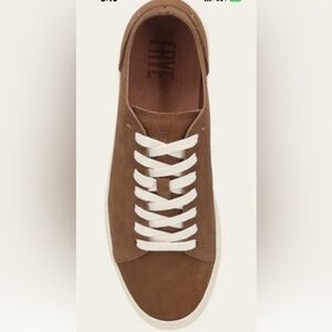 NWOB Frye Ivy Low Lace Sneakers Women’s. Size 9.5 MSRP $178 Coco Tan